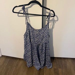 Urban outfitters floral romper